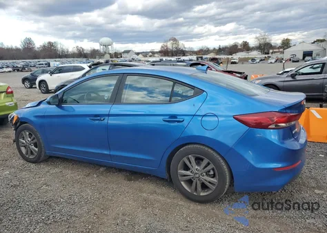 2018 Hyundai Elantra Sel z USA, uszkodzony, nr VIN 5NPD84LF3JH217144